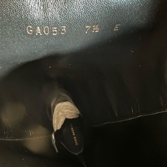 Good American The Statement Mix Knee High Boot in Python Print/Stone Leather 7.5 - Picture 8 of 8